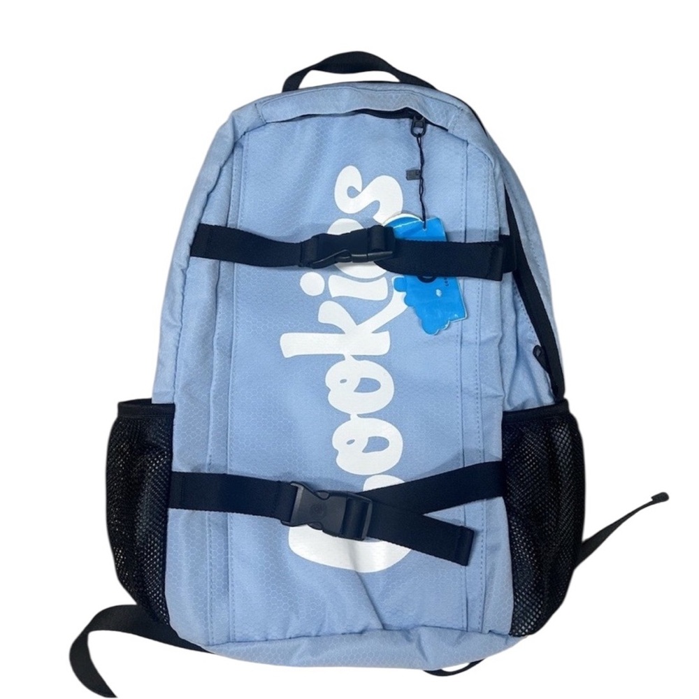 Cookies Backpack Light Blue with White Logo